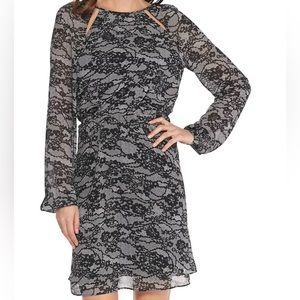 NWT MICHAEL Michael Kors “Delicate Lace” Print Dress